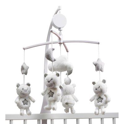 Mobile musical bébé Ours en polyester SAUTHON