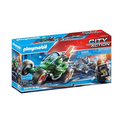 Police Karts De Policier Et Bandit PLAYMOBIL