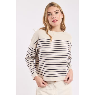 Marinière interlock en coton ARMOR-LUX