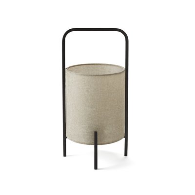 Lampe nomade métal et lin, Kantai AM.PM