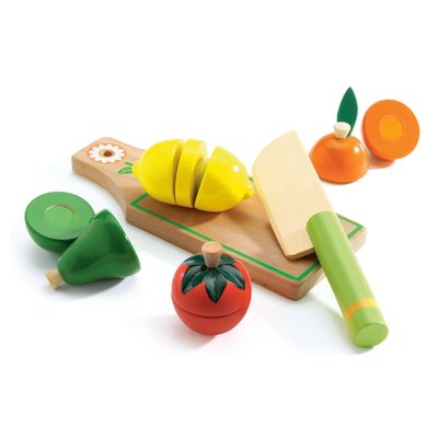 Set de fruits et légumes à couper DJECO