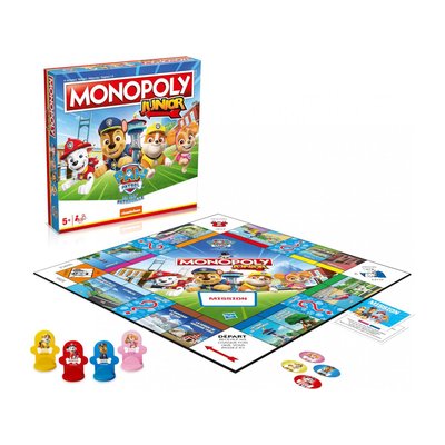 MONOPOLY JUNIOR LA PAT'PATROUILLE     NOUVEAUTE WINNING MOVES