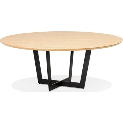 Table ronde en bois et métal, Lulu KOKOON DESIGN