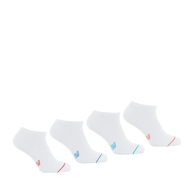 Lot de 4 socquettes unies ATHENA