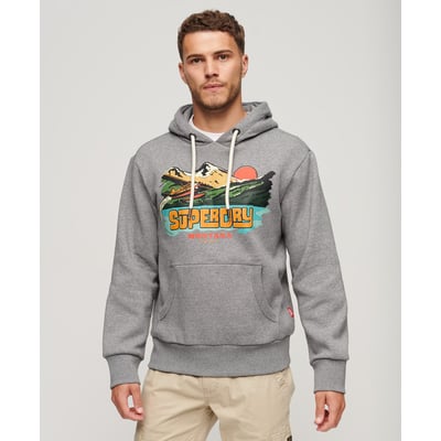 Sweat à capuche et motif Travel Postcard SUPERDRY