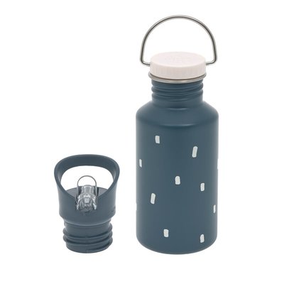 Gourde pour enfant inox Happy Prints bleu nuit, midnight blue LASSIG