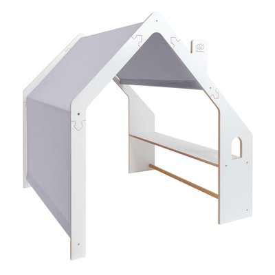 Grande maison en bois avec couvercle MEOW BABY