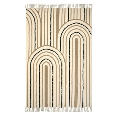 Tapis tufté en coton lavable à la machine ALBAN AFK LIVING