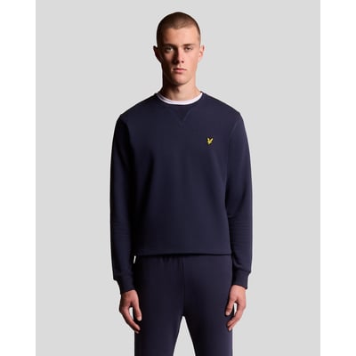 Sweat-shirt col rond en coton LYLE & SCOTT