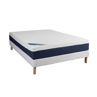 Matelas Mousse Mémoire, Sommier Pieds V70 SOMEO