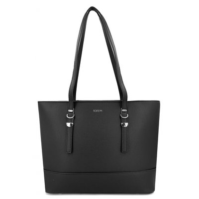 Sac à main cabas anses longues BLEU CERISE