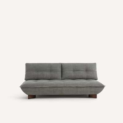 Banquette modulable en coton et lin, KAORI AM.PM