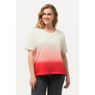 T-shirt en jersey gaufré, rayures Batik ULLA POPKEN