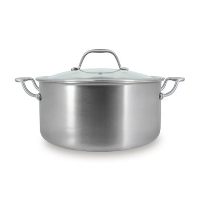 Faitout 24 cm en acier inoxydable, TRIPLY MENASTYL
