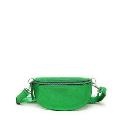 Sac banane en cuir grainé italien LOU OH MY BAG