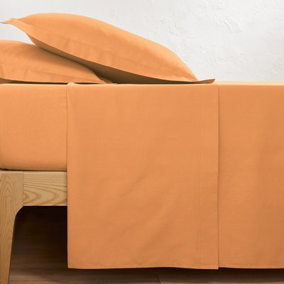 Drap plat uni en polycoton, Scenario LA REDOUTE INTERIEURS