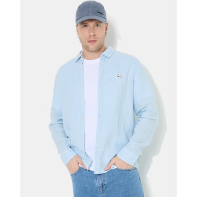 Chemise en lin LINO manches longues CHEVIGNON