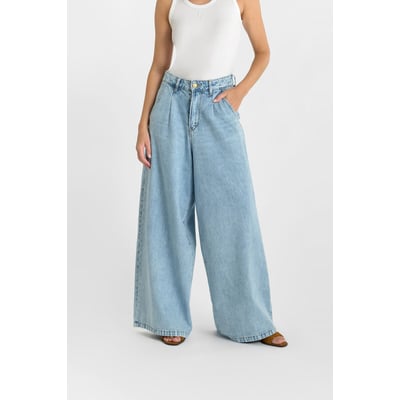 Jeans loose, large LOUVY, longueur 34 LE TEMPS DES CERISES