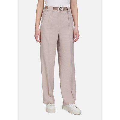 Pantalon en toile unicolore BETTY BARCLAY