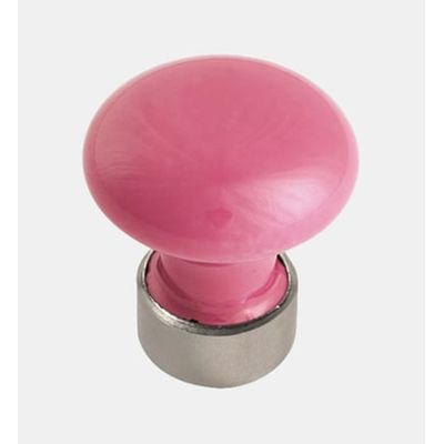 Bouton Simple D30 Rond - Fuschia MERIGOUS