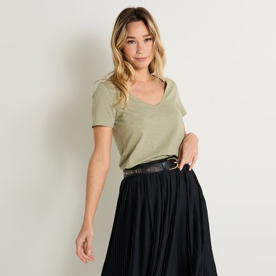 T-shirt col V GRAIN DE MALICE