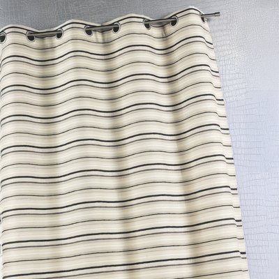 Rideau d'ameublement en jacquard à fines rayures HOME MAISON
