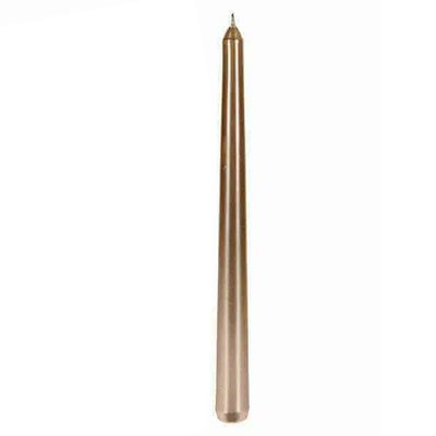 Bougie longue de Noël dorée 25cm à l'unité WADIGA
