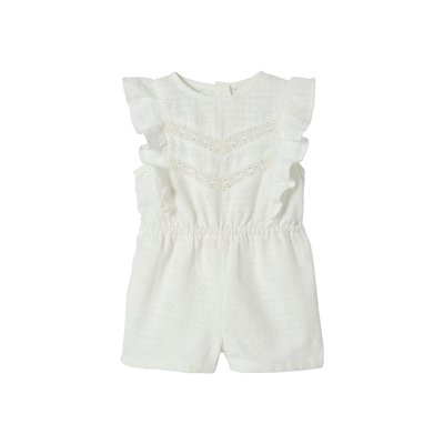 Combi-short de cérémonie en broderie anglaise VERTBAUDET