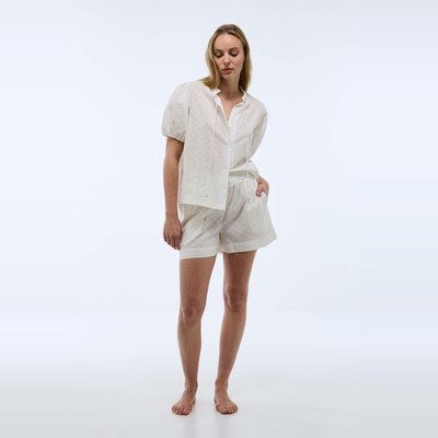 Pyjahort uni en coton dobby BIO MONOPRIX