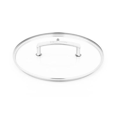 FAUCHAN ART DE LA TABLE Couvercle 24cm en verre et en aluminium signature LAGUIOLE