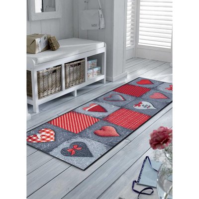 Paillasson tissé motif traditionnel SWITOM UN AMOUR DE TAPIS