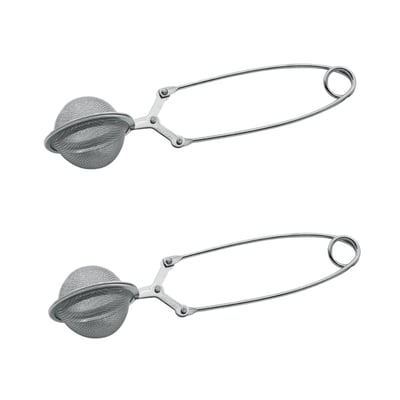 Set de 2 ustensiles de cuisine boule à thé inox PETIT DÉJEUNER FACKELMANN