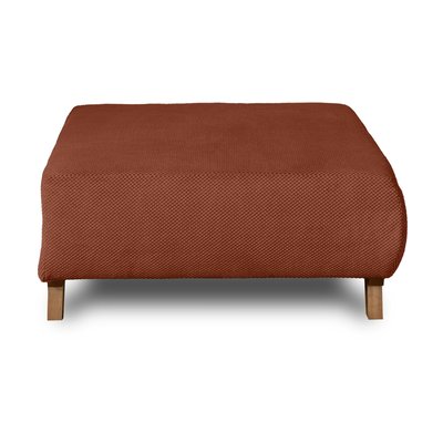 Pouf en Velours texturé  - CRISTAL LISA DESIGN