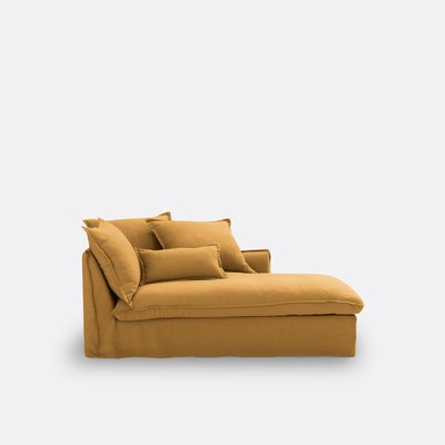 Chaise longue lino stropicciato, Odna LA REDOUTE INTERIEURS