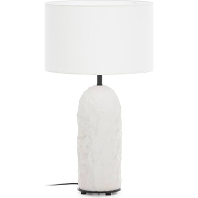 Lampe de table en grès et métal RECOLLECTION