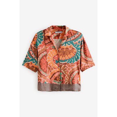 Chemise à manches courtes effet froissé NEXT
