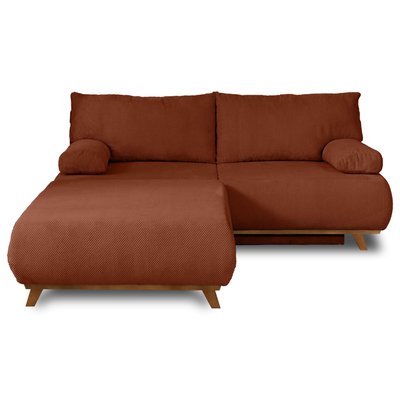 Canapé Convertible en Velours texturé 4 places - CRISTAL LISA DESIGN