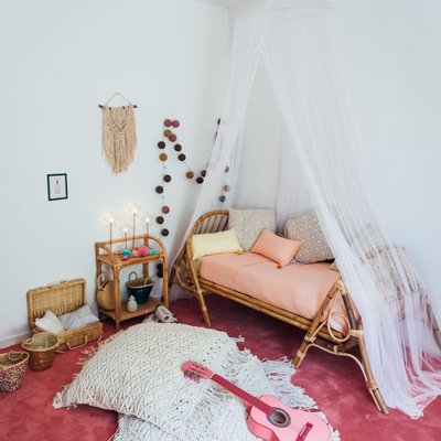 Lit enfant en rotin naturel - JUNE SAUDARA COLLECTIONS