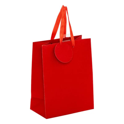 Sac cadeau paillettes petite taille doré ATMOSPHERA