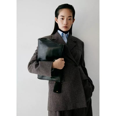 Veste costume laine mélangée regular-fit MANGO