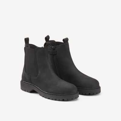 Bottines chelsea en cuir LA REDOUTE COLLECTIONS