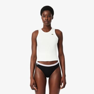 Lot de 3 strings coton stretch LACOSTE