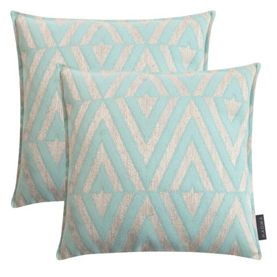 Housses de coussin jacquard BARDIA- Lot de 2 MAGMA HEIMTEX