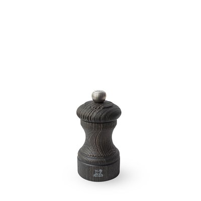 Moulin à sel manuel en bois et son sel des Alpes, 10 cm- 3' Bistro Nature Dark PEUGEOT