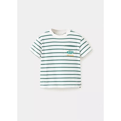 T-shirt 100 % coton rayures MANGO BABY