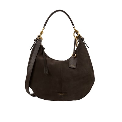 Sac à bandoulière modèle Philine moyen en cuir velours souple MARC O'POLO