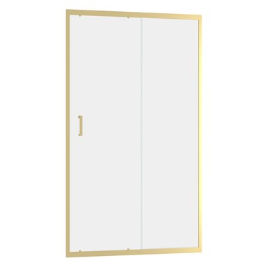 Porte de douche coulissante en or brossé HOME MAISON