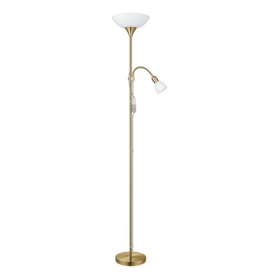 Lampadaire métal bronze UP 2 EGLO