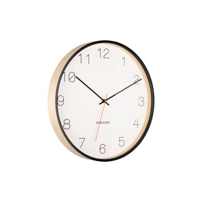 Horloge Murale Bois de bouleau JOY KARLSSON