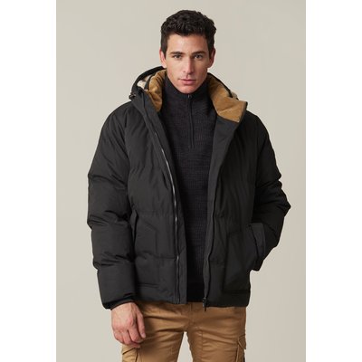 Doudoune col fausse fourrure homme La Redoute